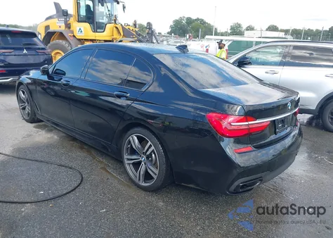 2019 BMW 750I xDrive из США, поврежденный, VIN WBA7F2C51KB239352